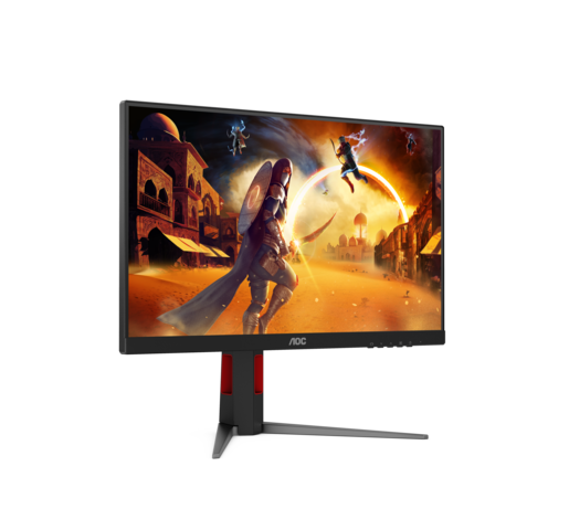 AOC monitor 24G4HA 24", Fast IPS, 200Hz, 0.5ms, DP, 2xHDMI, HAS, zvučnici