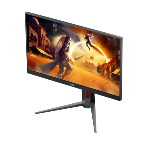 AOC monitor 24G4HA 24", Fast IPS, 200Hz, 0.5ms, DP, 2xHDMI, HAS, zvučnici