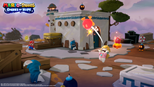 Mario and Rabbids Double Pack: Kingdom Battle i Sparks of Hope Code In A Box - Nintendo Switch