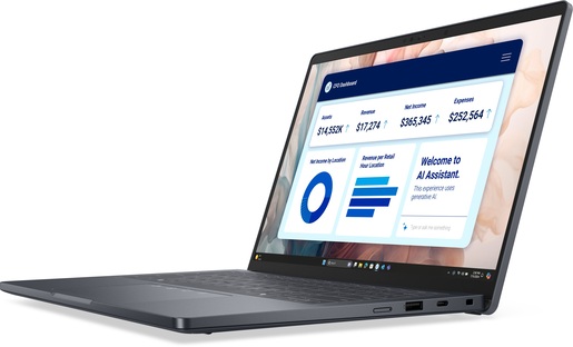 Dell Pro 14 Premium, N1343, 14" IPS Full HD+, Intel Core Ultra 7 266V, 16GB RAM, 512GB SSD, Intel Arc 140V Graphics, Windows 11 Pro, laptop