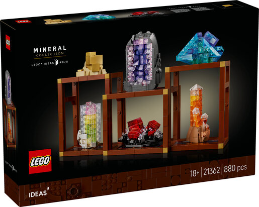 LEGO® Ideas Zbirka minerala 21362