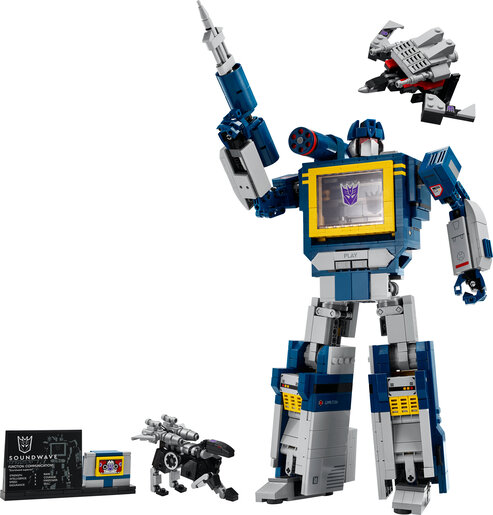 LEGO® Icons Transformers: Soundwave 10358
