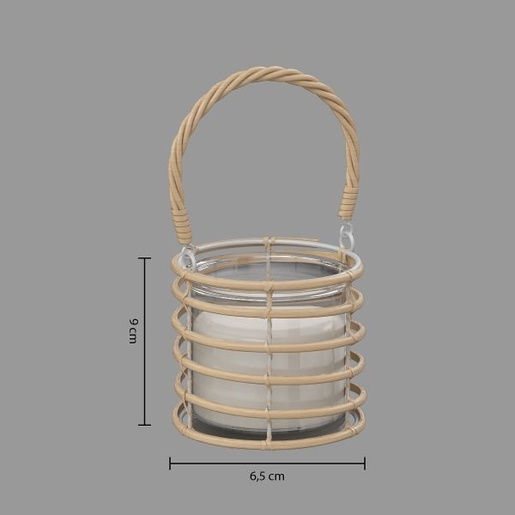 Atmosphera svijeća u staklu, 430g, citronela