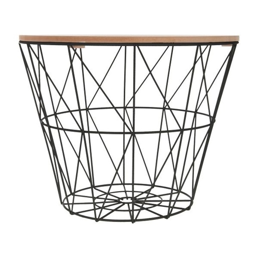 Atmosphera stolić Kumi, 38x30.5 cm, crni