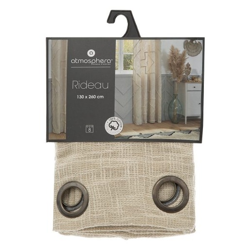 Atmosphera zavjesa Dimout Inca, 130x260 cm, smeđa