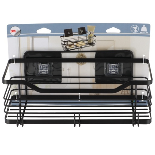 Tendance košarica pravokutna, nehrđajući čelik, crna