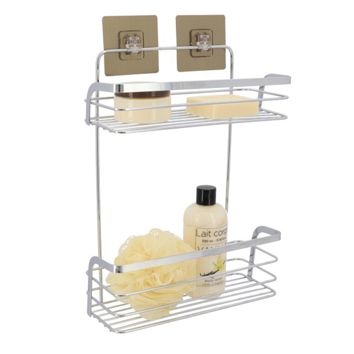 Tendance dvostruka košarica za tuš s 3m ljepljivom trakom