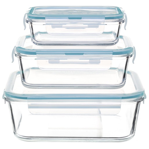 Five set 3/1 staklene posude za hranu