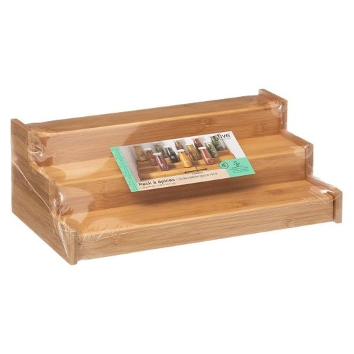 Five stalak za začine, 32.5x19.5x11.2 cm, bambus