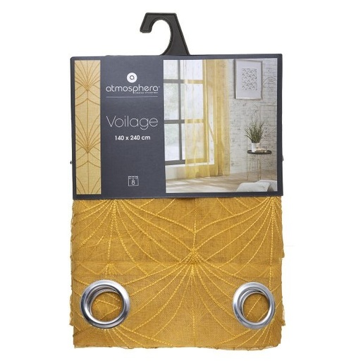 Atmosphera zavjesa Mia, 140x240 cm, oker