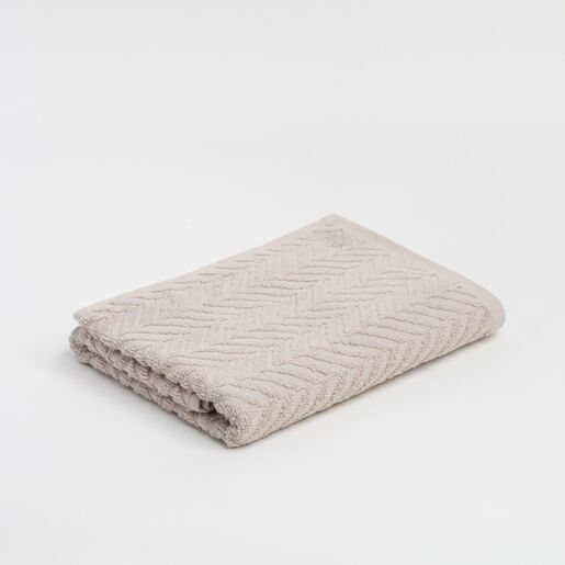 Ručnik Zig Zag, 30x50cm, bež