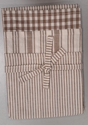 Kuhinjska krpa, 3/1 s trakom, 50x70 cm, bež