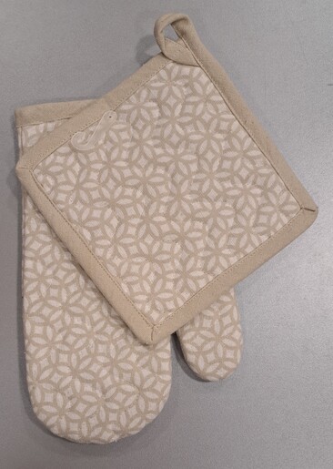 Kuhinjski set 2/1 printani, bež