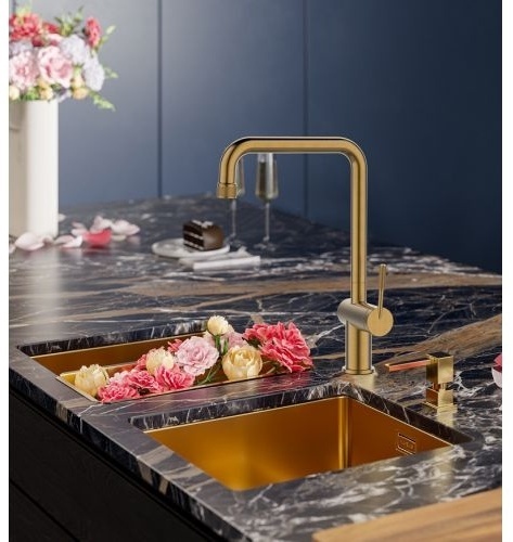 Alveus slavina Flora Monarch, Gold Brushed