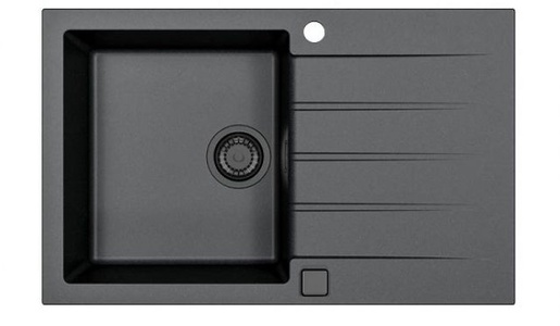 Alveus set CADIT 20 i slavina FLEXA Black Edition