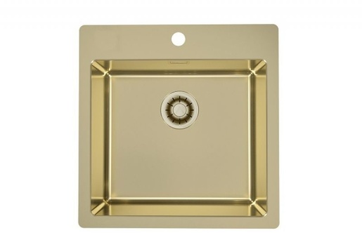 Alveus set PURE 30 i slavina ZEOS-P Gold