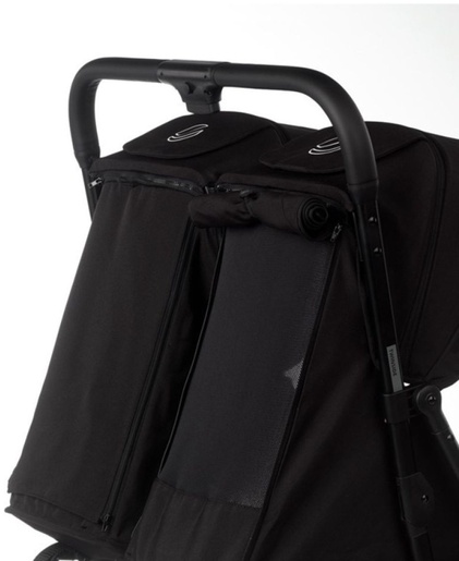 JANE Twinside sportska kolica za blizance, Coal