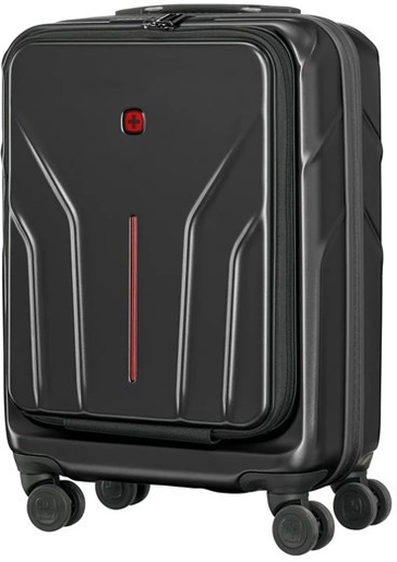 Wenger Amplix Carry-On, odvojeni utor, do 16", crni, kofer