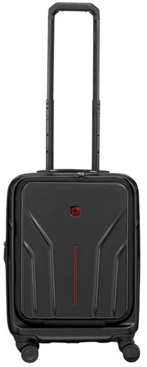Wenger Amplix Carry-On, odvojeni utor, do 16", crni, kofer