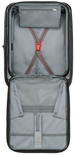 Wenger Amplix Carry-On, odvojeni utor, do 16", crni, kofer