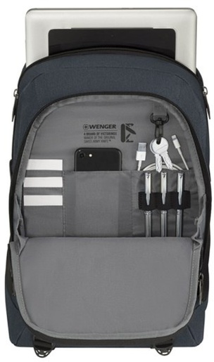 Wenger Oryson, do 16", sivi, ruksak