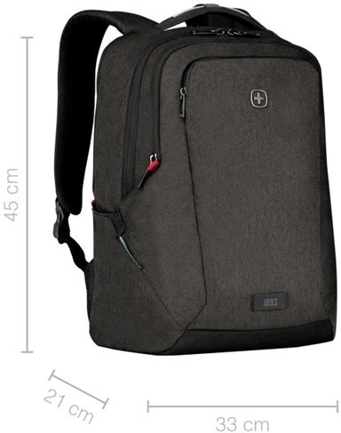 Wenger MX Professional, do 16", siva, ruksak