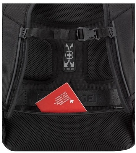 Wenger Legacy Black Series, do 16", crni, ruksak