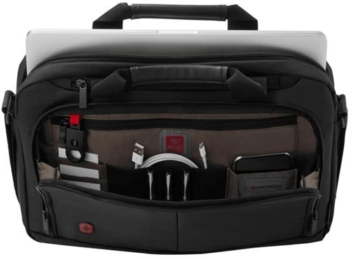 Wenger Source, do 14", crna, torba