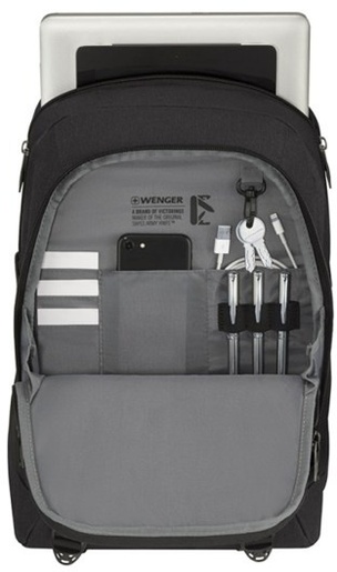 Wenger Oryson, do 16", crni, ruksak