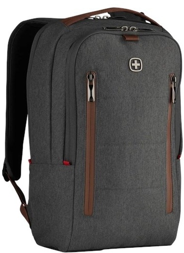 Wenger City Upgrade, do 16", sa dodatnom torbom, sivi, ruksak