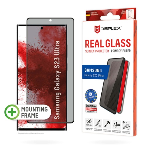 Zaštitno staklo DISPLEX Privacy Glass Full Cover za Samsung Galaxy S25 Ultra