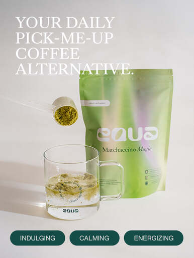 EQUA, Matchaccino Magic 150g + Punjiva pjenilica, Start paket