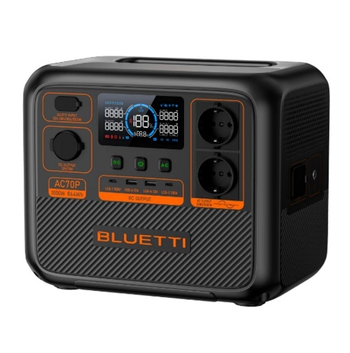 Bluetti AC70P prijenosna elektrana 1000W / 864Wh