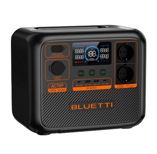 Bluetti AC70P prijenosna elektrana 1000W / 864Wh