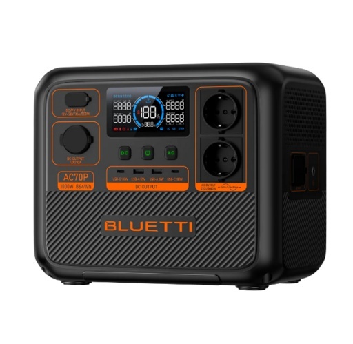 Bluetti AC70P prijenosna elektrana 1000W / 864Wh