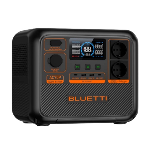 Bluetti AC70P prijenosna elektrana 1000W / 864Wh