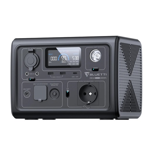 Bluetti EB3A prijenosna elektrana 600W / 268Wh