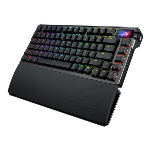 ASUS ROG Azoth Extreme, bežična mehaička tipkovnica, ROG NX Mechanical Switch, 75% veličina, crna