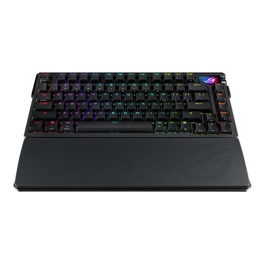 ASUS ROG Azoth Extreme, bežična mehaička tipkovnica, ROG NX Mechanical Switch, 75% veličina, crna