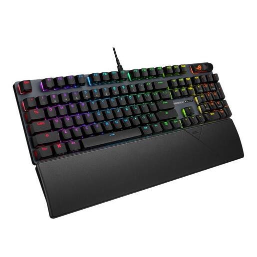 ASUS ROG Strix Scope II X, žična mehanička tipkovnica, ROG NX Mechanical Switch V2, crna