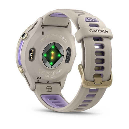 Garmin Forerunner 970, Soft Gold Titanium / French Gray / Indigo, 010-02969-11, pametni sat