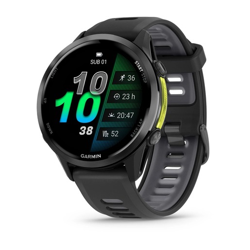 Garmin Forerunner 970, Carbon Gray / DLC Titanium, Black, 010-02969-10, pametni sat