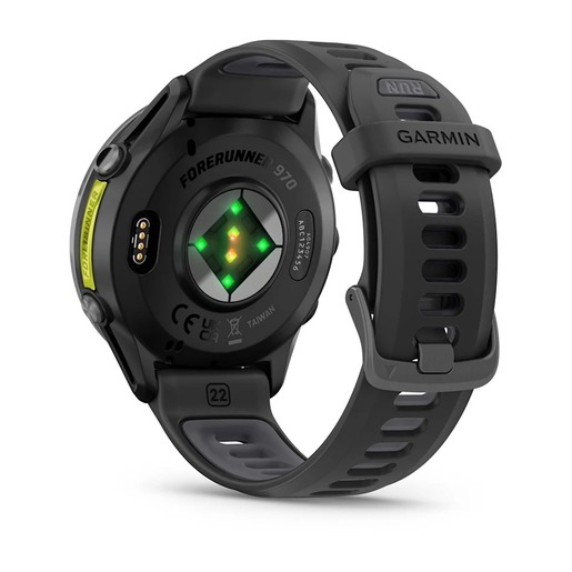 Garmin Forerunner 970, Carbon Gray / DLC Titanium, Black, 010-02969-10, pametni sat