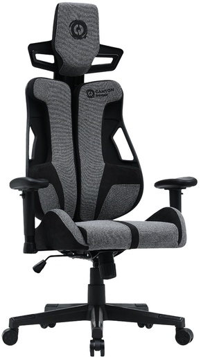 CANYON Morphos ABCH01, gaming stolica, siva (CNS-ABCH01GYB)