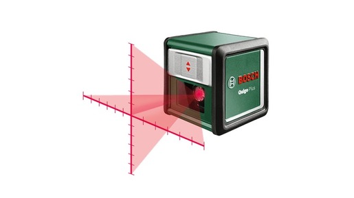 BOSCH križni laserski nivelir Quigo Plus + stativ