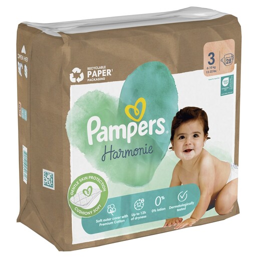 Pampers Harmonie pelene, vel. 3 (6-10kg), 28 kom