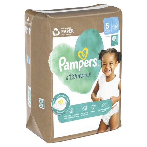 Pampers Harmonie pelene, vel. 5 (11-16kg), 21 kom