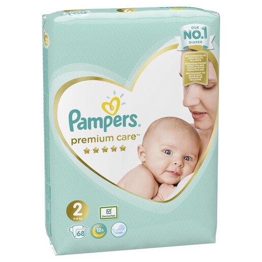 Pampers Premium Care pelene, vel. 2 (4-8kg), 68 kom