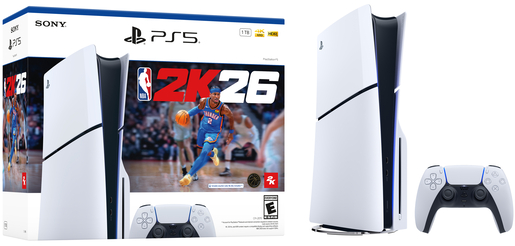 PlayStation 5 Slim D chassis + NBA 2K26 PS5 VCH