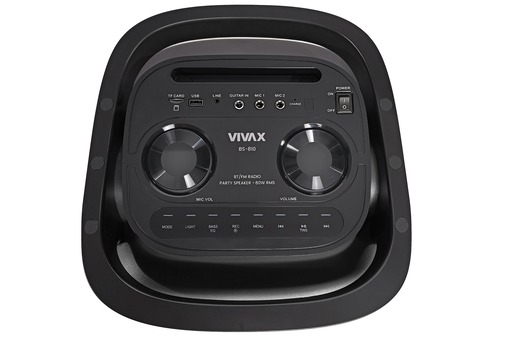 VIVAX karaoke zvučnik BS-810 + VIVAX friteza na vrući zrak DFA-515MB